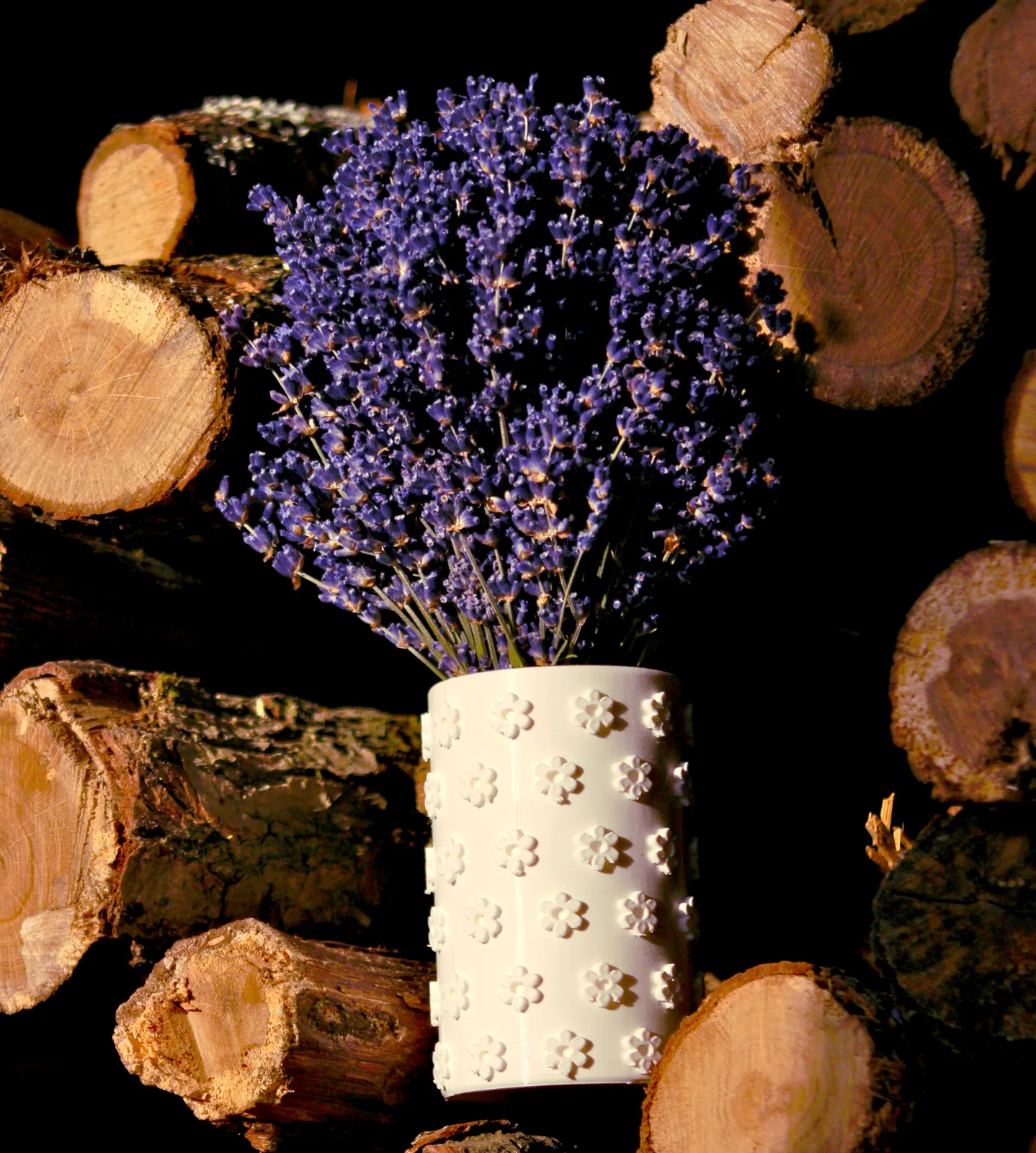 Blumen- und Stifthalter Vase