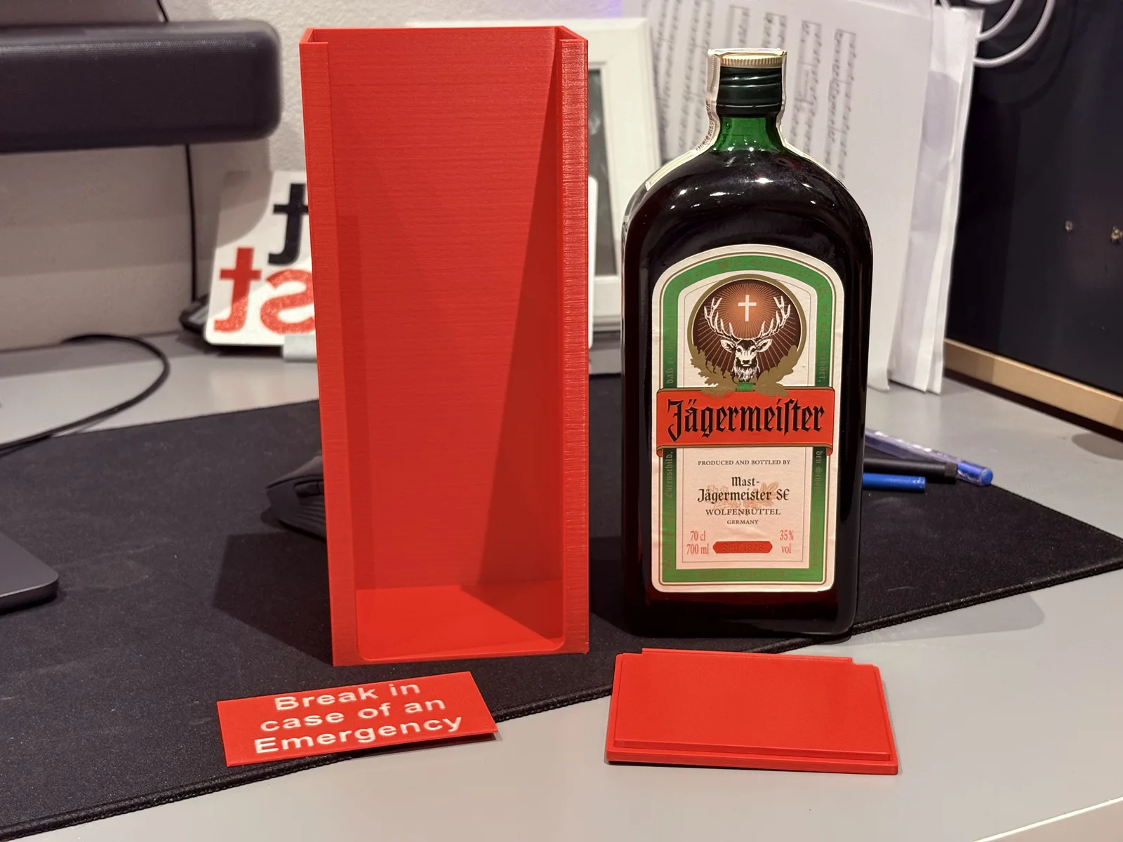 Jägermeister-Flaschenhalter – Ansicht 3