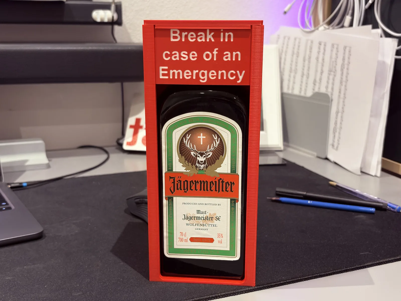 Jägermeister-Flaschenhalter – Ansicht 4