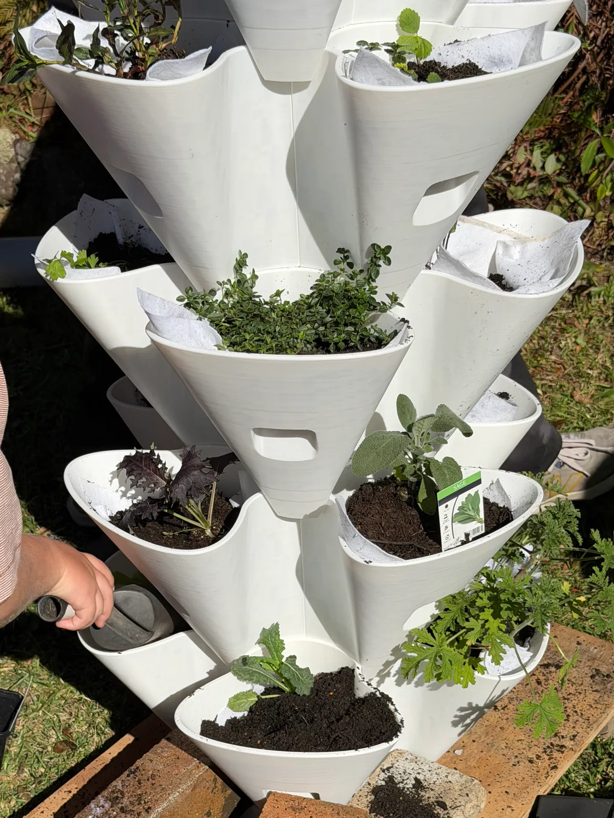 Stackable Vertical Garden Planter – Ansicht 6