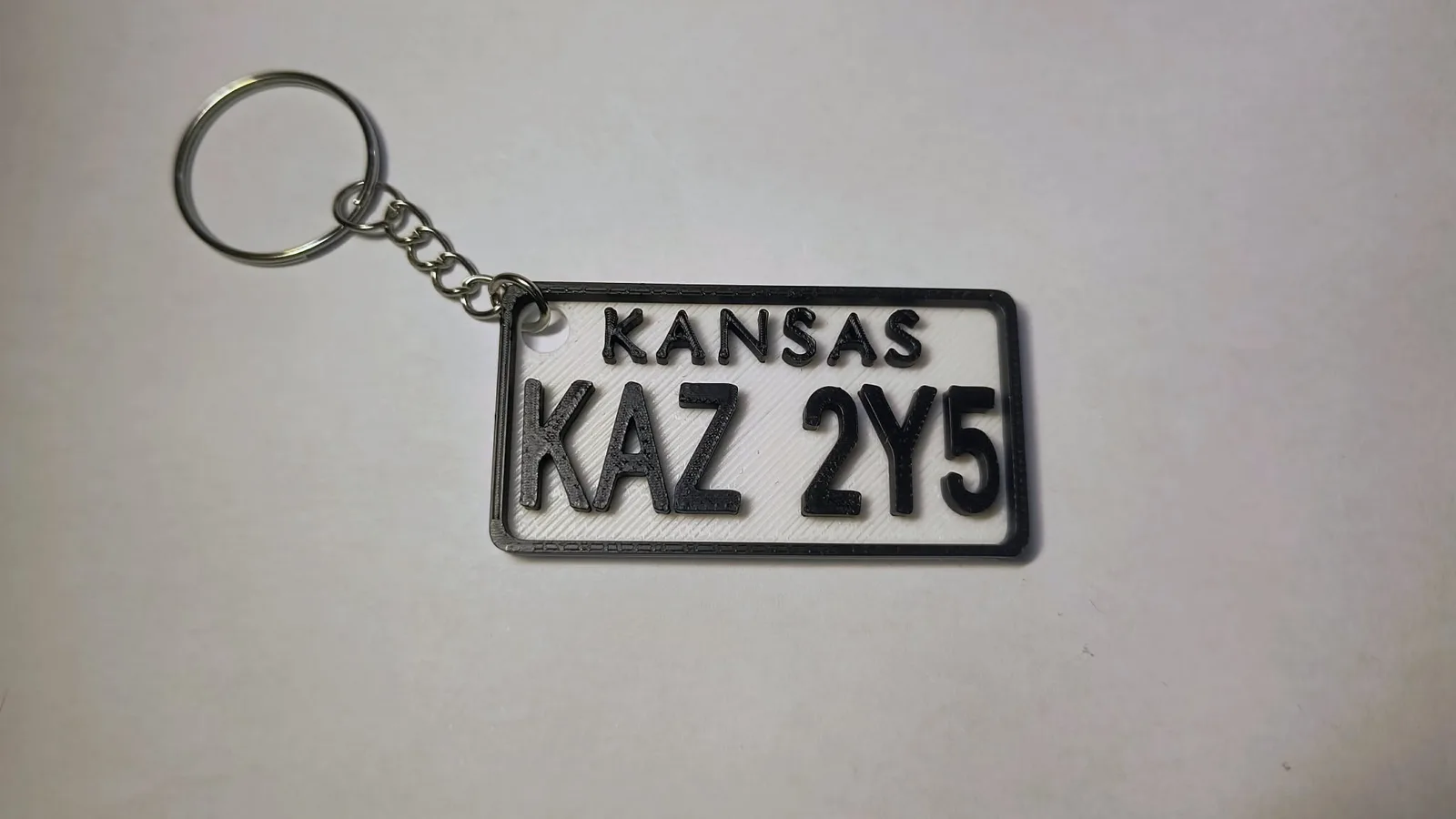 Supernatural Nummernschild Schlüsselanhänger – Ansicht 3